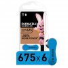 Эра Duracell ZA675-6BL (60/600/54000) Элемент питания для слуховых аппаратов (воздушно-цинковый) Б0039182