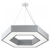 Эра Светильник LED Geometria SPO-123-W-40K-045 Hexagon 45Вт 4000K 2500Лм IP40 600*80 белый подвесной драйвер внутри Б0058880