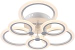 Эра Б0052645 Светильник потолочный светодиодный Rivoli Blanca 6094-106 с пультом 108 Вт 3000К-6000К