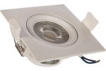 Эра Б0037034 KL LED 21A-5 3K WH Светильник светодиодный квадратный поворотн. LED SMD 5W 3000K