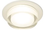 Эра Б0058396 Встраиваемый светильник декоративный DK107 WH MR16 GU5.3