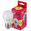 Эра Лампочка светодиодная RED LINE LED P45-6W-827-E27 Б0049643