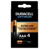 Эра Батарейки Duracell 5014062 ААА алкалиновые 1,5v 4 шт. LR03-4BL Optimum Б0056021