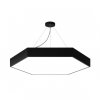 Эра Светильник LED Geometria SPO-122-B-40K-066 Hexagon 66Вт 4000К 800*800*80 черный подвесной драйвер внутри Б0058877