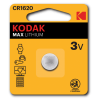 Эра Батарейки Kodak CR1620-1BL MAX Lithium Б0029112