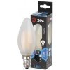 Эра Лампочка светодиодная F-LED B35-5W-840-E14 frost Е14 / Е14 5Вт филамент свеча Б0027926