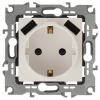 Эра Розетка 2P+E 16A-250В, штор. с 2xUSB 5В-3А Б0047868