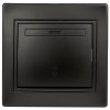 Эра Переключатель Intro Plano 1-103-05 одноклавишный 10А-250В, IP20, СУ, антрацит Б0053750