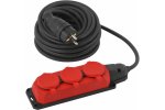 Эра Б0057579 Удлинитель силовой UK-3e-3x1,5-5m-IP44(KG) с заземлением 3 розетки