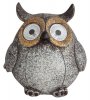 Эра ERAFYS01-07 Садовый светильник Филин серый на солнечной батарее, полистоун, 11,5 см Б0044839