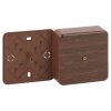 Эра Распаячная коробка BS-O-50-50-20 без клеммы 50х50х20мм дуб IP40 Б0058703