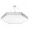 Эра Светильник LED Geometria SPO-121-W-40K-038 Hexagon 38Вт 4000K 4000Лм IP40 600*80 белый подвесной драйвер внутри Б0058876