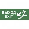 Эра INFO-DBA-013 ЭРА Самоклеющая этикетка Выход/лестница вниз/фигура DPA/DBA IP20/54 Б0048465