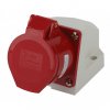 Эра Розетка стационарная наружная 115 3Р+РЕ+N 16А 380В IP44 Б0032876