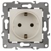 Эра Розетка 2P+E Schuko, 16АХ-250В, винт, без м.лапок, Эра12, слоновая кость Б0029235