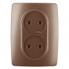 Эра Розетка 2X2P, 16АХ-250В, Эра12, медь Б0031246