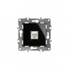 Эра Розетка информационная RJ45, Эра12, чёрный Б0014728