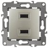 Эра Устройство зарядное USB, 5В-2100мА, Эра12, шампань Б0027494