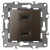 Эра Устройство зарядное USB, 5В-2100мА, Эра12, бронза Б0027498