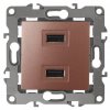 Эра Устройство зарядное USB, 5В-2100мА, Эра12, медь Б0027499
