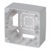 Эра Коробка наклад. монтажа 1 пост, Эра12, алюминий 12-6101-03