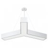 Эра Светильник LED ЭРА Geometria SPO-143-W-40K-056 Igrek 56Вт 4000K 3700Лм IP40 900*80 белый подвесной драйвер внутри Б0058888