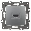 Эра Розетка HDMI, Эра Elegance, алюминий Б0034334