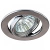 Эра Светильник ST2A CH штампованный поворотный MR16,12V/220V, 50W хром C0043807