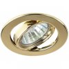Эра Светильник ST2A GD штампованный поворотный MR16,12V/220V, 50W золото C0043806