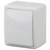 Эра Выключатель IP54, 10АХ-250В, ОУ, Эра Эксперт, белый Б0020669