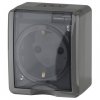 Эра Розетка 2P+E IP54, 16АХ-250В, ОУ, Эра Эксперт, серый Б0020713