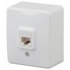 Эра Розетка информационная RJ45, ОУ, Эра Эксперт, белый Б0020730