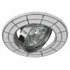 Эра Светильник ST7A CH/WH штампованный поворотный MR16,12V/220V, 50W белый/хром Б0036491