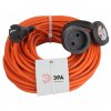 Эра Удлинитель силовой UPx-1-2x0.75-20m-IP44 в бухте б/з 1 гн 20м ПВС 2х0.75 Б0043037