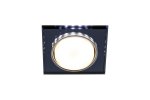 Эра Б0057473 Встраиваемый светильник со светодиодной подсветкой DK LD50 BK GX53