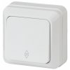 Эра Переключатель Intro Quadro 2-103-01 одноклавишный 10А-250В, IP20, ОУ, белый Б0053749