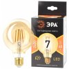Эра F-LED G95-7W-824-E27 gold ЭРА (филамент, 7Вт, тепл, E27), Б0047662