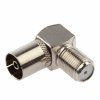 Эра Переход гнездо F-гнездо TV угловой, simple, Б0048295