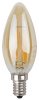 Эра F-LED B35-9W-827-E14 (филамент, свеча золот, 9Вт, тепл, E14) Б0047034