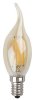 Эра F-LED BXS-5W-840-E14 gold (филамент, свеча на ветру золот, 5Вт, нетр, E14) Б0047007