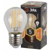 Эра Лампочка светодиодная F-LED P45-5W-827-E27 E27 / Е27 5Вт филамент шар Б0043438