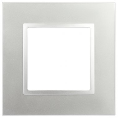 Фотография товара 'Эра Рамка для розеток и выключателей Elegance 14-5011-03 Classic, на 1 пост, алюминий Б0060573'