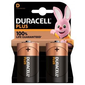 Фотография товара 'Эра Батарейки Duracell 5014434 D алкалиновые 1,5v 2 шт. LR20-2BL PLUS (2/20/3300) Б0056039'