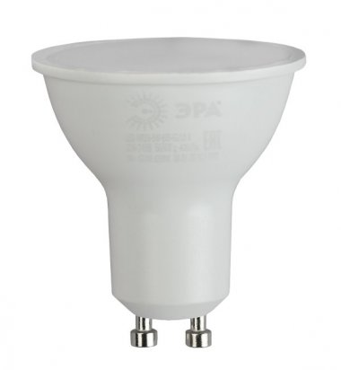 Фотография товара 'Эра ЭКО LED MR16-5W-865-GU10 R (диод, софит, 5Вт, хол, GU10) Б0045348'