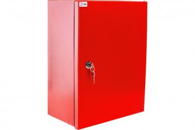 Фотография товара 'Эра Б0047702 SIMPLE КРАСНЫЙ ЩМПг-04 IP54 (400х300х175) (56) Щит с монтажной панелью'