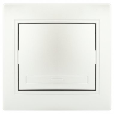 Фотография товара 'Эра Выключатель Intro Plano 1-101-06 одноклавишный 10А-250В, IP20, СУ, перламутр Б0053726'