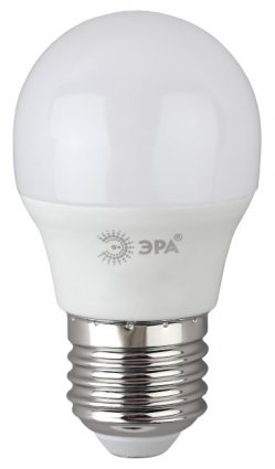 Фотография товара 'Эра ЭКО LED P45-10W-865-E27 R (диод, шар, 10Вт, хол, E27) Б0045355'