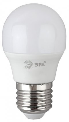 Фотография товара 'Эра ЭКО LED P45-8W-865-E27 R (диод, шар, 8Вт, хол, E27) Б0045359'