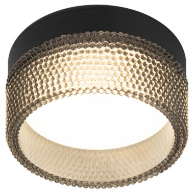 Фотография товара 'Эра Встраиваемый светильник под лампу GX53 DK97 BK/BK черный Б0057459'