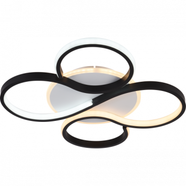 Фотография товара 'Эра Светильник потолочный светодиодный Rivoli Lori 6103-101 LED 3650К - 4850К 83 Вт модерн с пультом Б0059011'